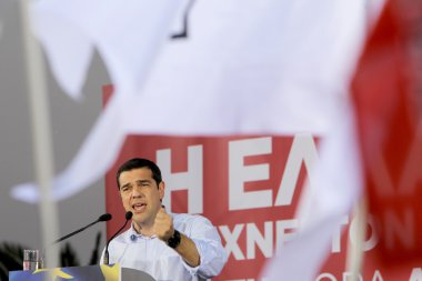 Alexis tsipras lideri öncesi vererek syriza Partisi (Avrupa sol)