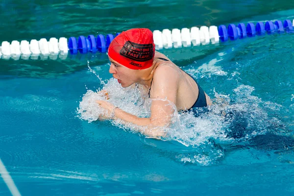 Makedonische zwemmen race Griekenland — Stockfoto