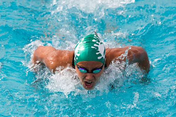 MAKEDONIAN SWIMMING RACE GREECE — Stock Photo, Image