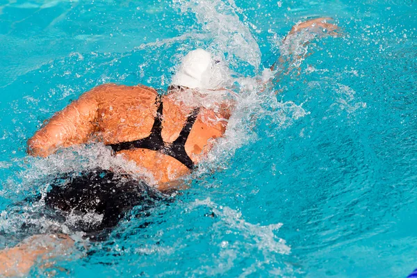 Makedonische zwemmen race Griekenland — Stockfoto