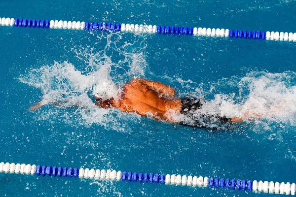 MAKEDONIAN SWIMMING RACE GREECE — Stock Photo, Image