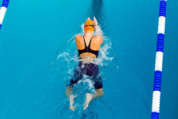 Makedonische zwemmen race Griekenland — Stockfoto