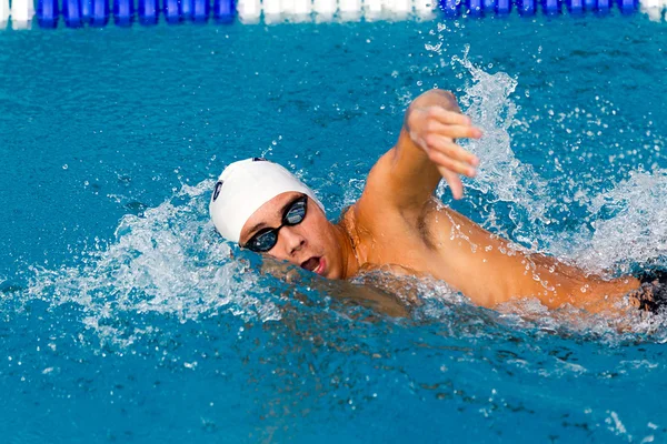 MAKEDONIAN SWIMMING RACE GREECE — Stock Photo, Image