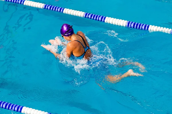 MAKEDONIAN SWIMMING RACE GREECE — Stock Photo, Image