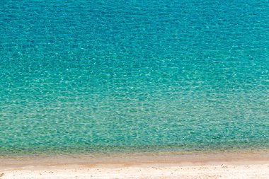 kailithea, halk, mavi ve turkuaz su ile güzel bir plaj