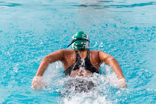 Makedonische zwemmen race Griekenland — Stockfoto