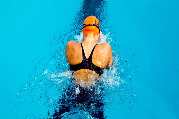 MAKEDONIAN SWIMMING RACE GREECE — Stock Photo, Image