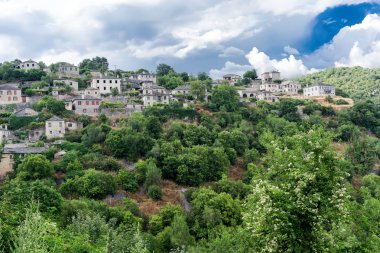 zagori alanında, Kuzey Yunanistan'daki vitsa pitoresk Köyü