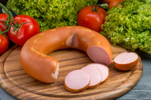 Boiled sausages — Stock Photo, Image