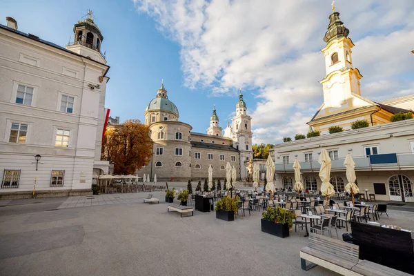 Oude binnenstad in Salzburg, Oostenrijk — Stockfoto