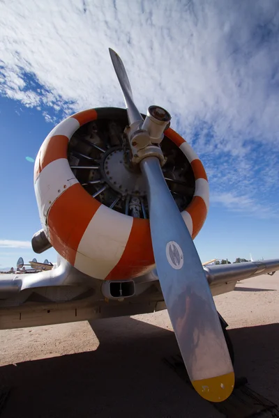 Airplane propeller — Stock Photo, Image