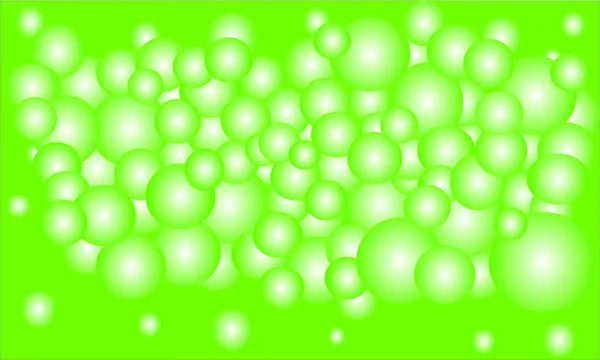 Green Bubbles background