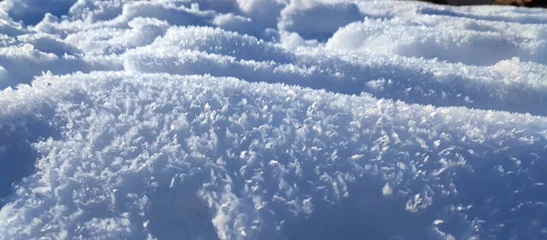 Buz Kristalleri Dokusu Güneşli Arka Plan Işığı — Stok fotoğraf
