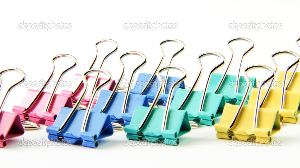 colorful clips