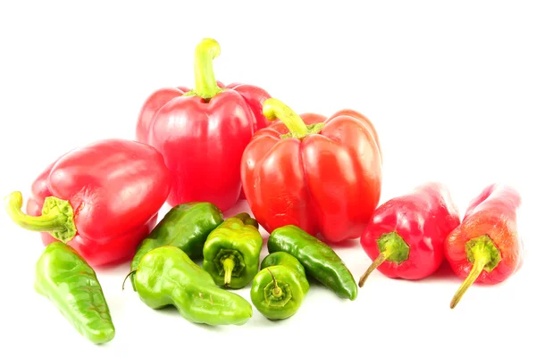 Jsou dva druhy papriky — Stock fotografie