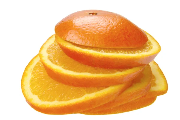 Pezzi arancioni — Foto Stock