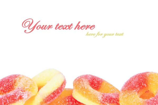 Cukierki słodkie galaretki — Zdjęcie stockowe