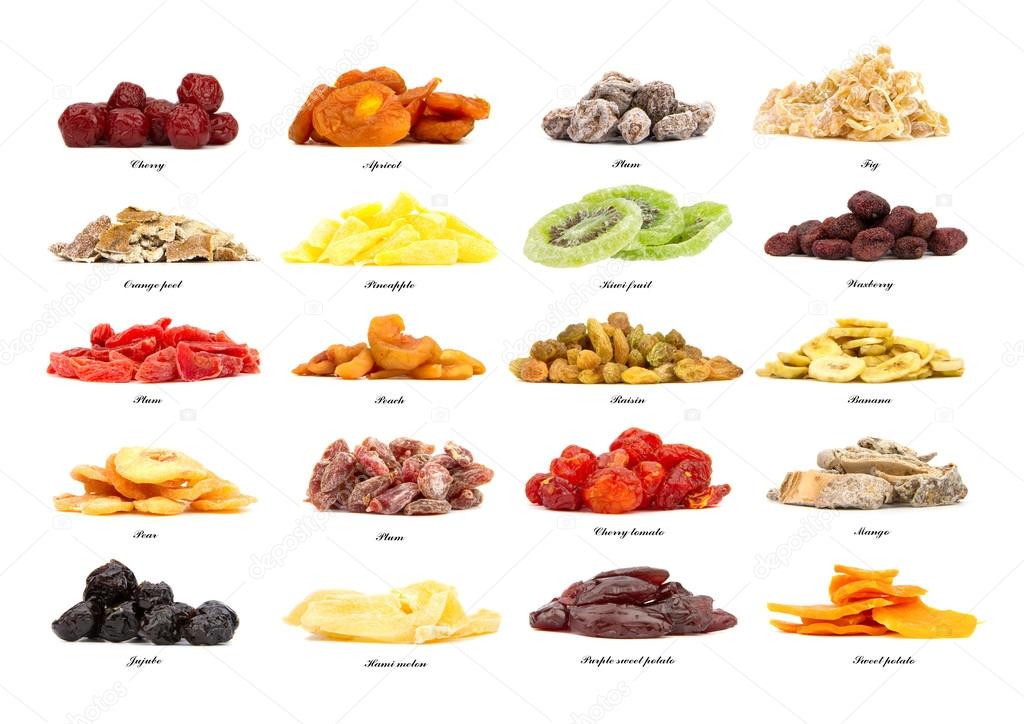 Dried fruit collection — Stock Photo © Captainimages 46362661