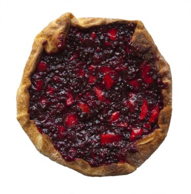 Bilberry ve elmalı turta