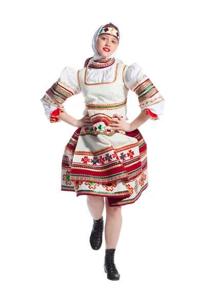 Russian folk dancer — Stock Photo, Image