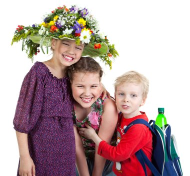 üç arkadaş çocuklar