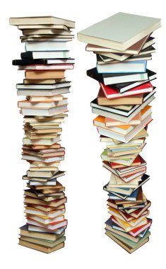 kitap yığını