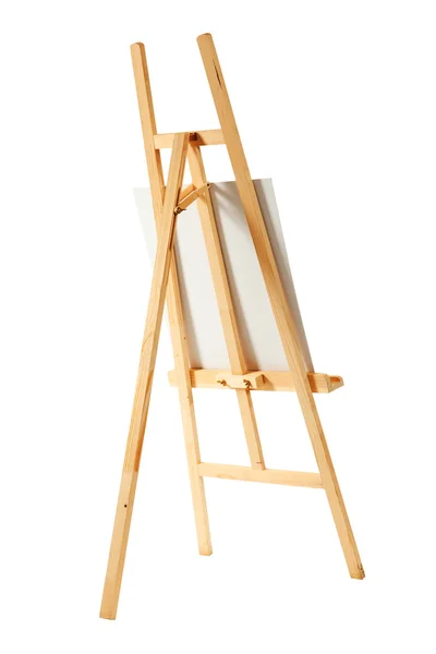 Easel com tela — Fotografia de Stock