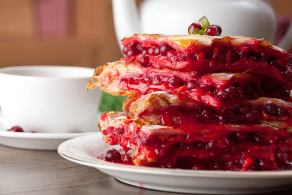 Cranberry Cake — Stock Photo, Image