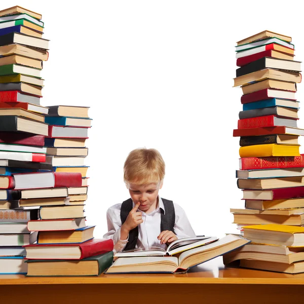 Little reader — Stock Photo, Image