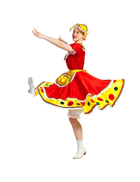 Russian folk dance — Stock Photo, Image