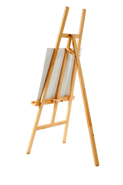 Easel with canvas — Stock Photo, Image