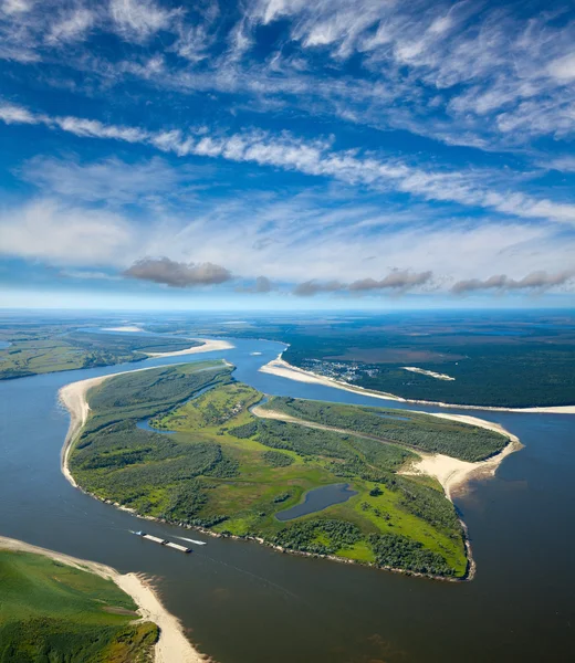 Great river — Stock Photo, Image