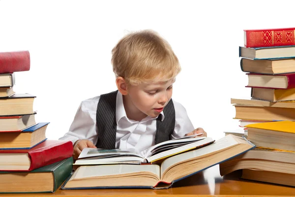 Little reader — Stock Photo, Image