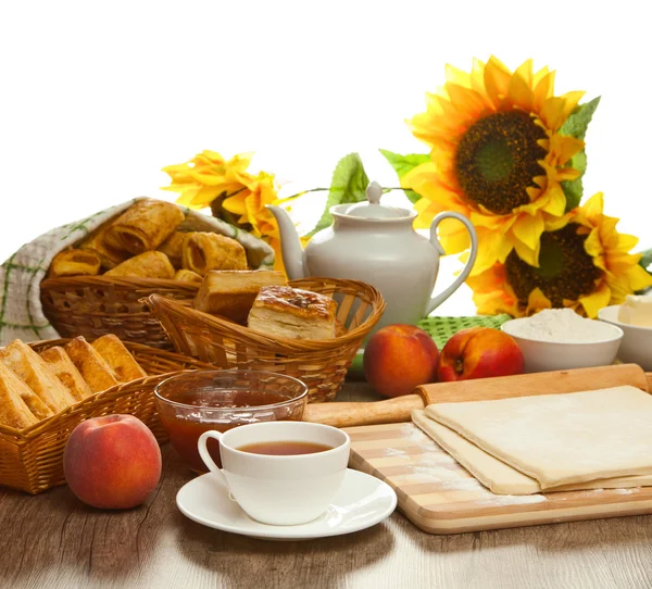 Homemade pastry puff pastry — Stock Photo, Image