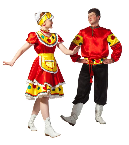 Russian folk dance — Stock Photo, Image