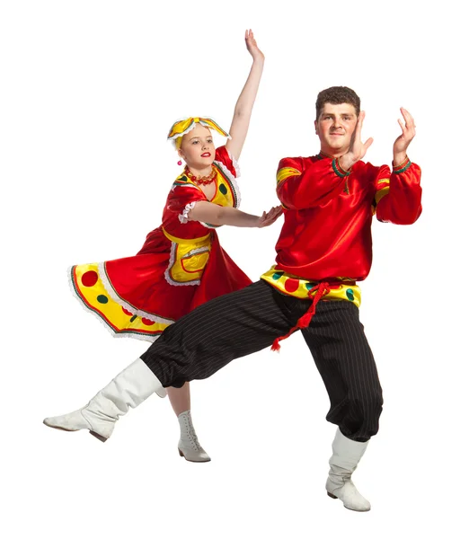 Russian folk dance — Stock Photo, Image