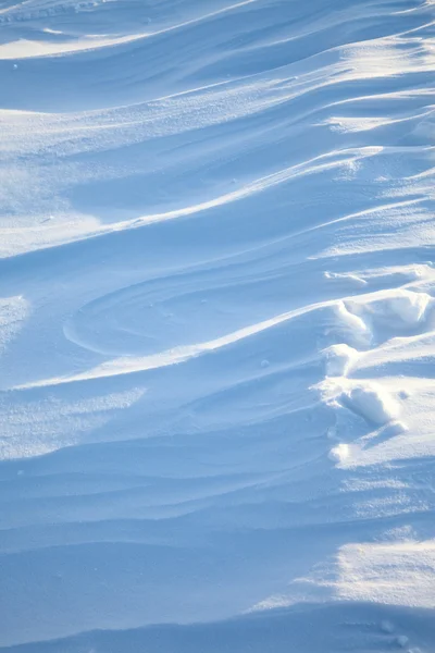 Fantastic texture of snow drifts — Stock Photo, Image
