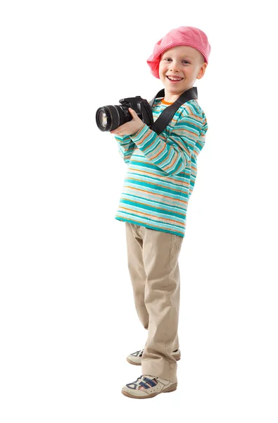 Jonge fotograaf — Stockfoto