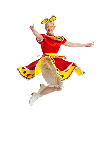 Russian folk dance — Stock Photo, Image