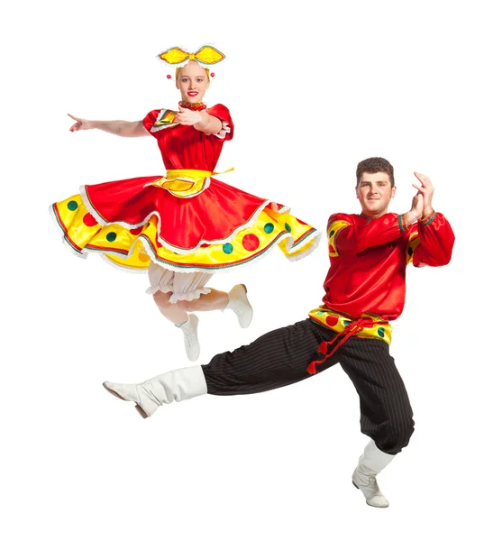 Ruský lidový tanec — Stock fotografie