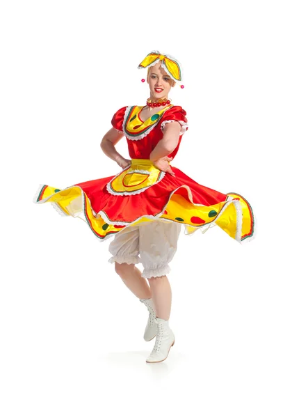 Russian folk dance — Stock Photo, Image