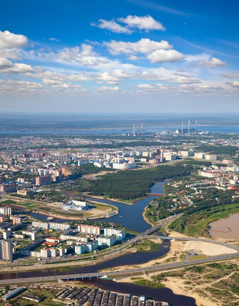 Miasto Surgut — Zdjęcie stockowe