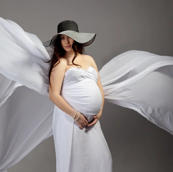 Young pregnant woman — Stock Photo, Image