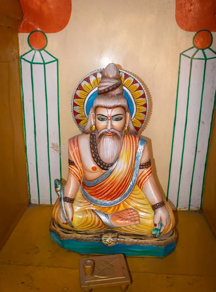 Hindou Statue Dieu Religieux Sous Angle Différent Image Est Prise — Photo