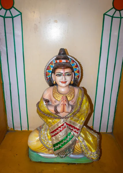 Ινδουιστικό Θρησκευτικό Άγαλμα Θεού Από Διαφορετική Γωνία Εικόνα Λαμβάνεται Haridwar — Φωτογραφία Αρχείου