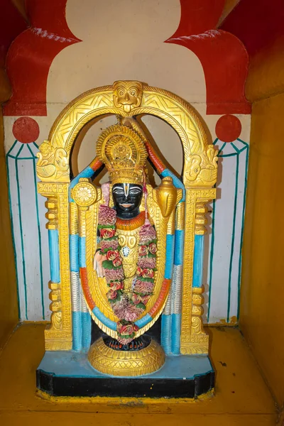 Estátua Deus Religioso Hindu Imagem Ângulo Diferente Tirada Índia Haridwar — Fotografia de Stock