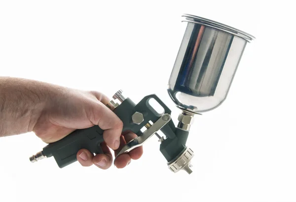 airbrush tabanca ile çalışan