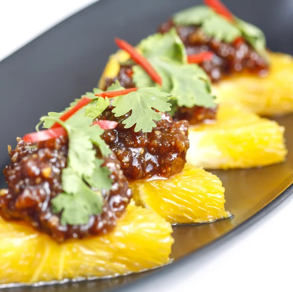 Deser, dania kuchni tajskiej styl — Zdjęcie stockowe