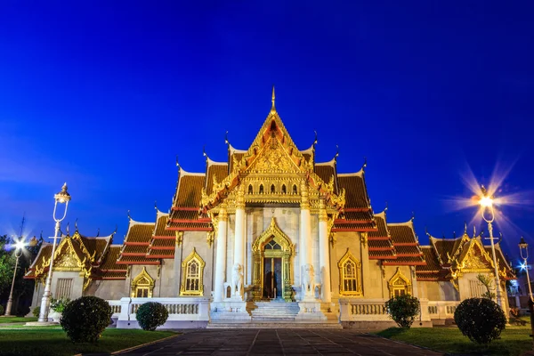 Il tempio di marmo, Wat Benchamabophit — Foto Stock