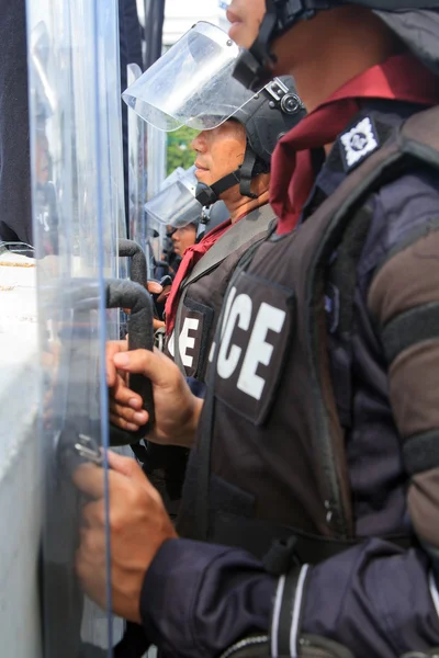 Police crowd control officer — Stock Photo, Image